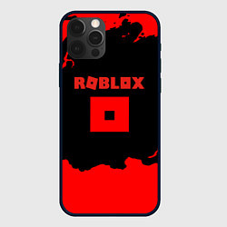 Чехол iPhone 12 Pro Roblox краски красные