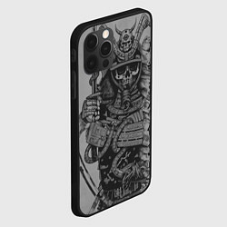 Чехол для iPhone 12 Pro Demonic samurai, цвет: 3D-черный — фото 2