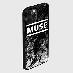 Чехол для iPhone 12 Pro Muse black graphite, цвет: 3D-черный — фото 2