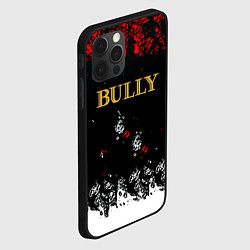 Чехол для iPhone 12 Pro Bully краски, цвет: 3D-черный — фото 2