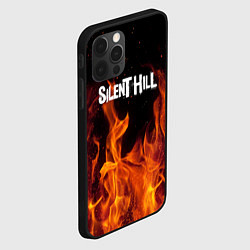 Чехол для iPhone 12 Pro Silent hill огонь, цвет: 3D-черный — фото 2