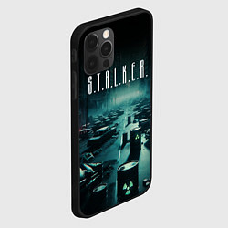 Чехол для iPhone 12 Pro S T A L K E R - City, цвет: 3D-черный — фото 2