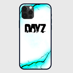 Чехол для iPhone 12 Pro Dayz текстура молнии, цвет: 3D-черный