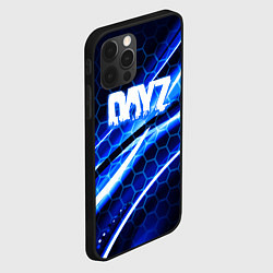 Чехол для iPhone 12 Pro Dayz текстура броня биохазард, цвет: 3D-черный — фото 2