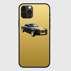 Чехол для iPhone 12 Pro Rolls-Royce Sweptaill, цвет: 3D-черный
