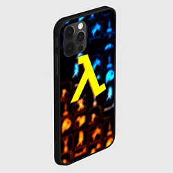 Чехол для iPhone 12 Pro Портал x Халва текстура, цвет: 3D-черный — фото 2