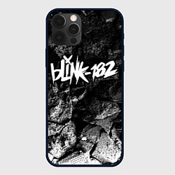 Чехол для iPhone 12 Pro Blink 182 black graphite, цвет: 3D-черный