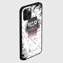 Чехол для iPhone 12 Pro Warthunder брызги красок текстура, цвет: 3D-черный — фото 2