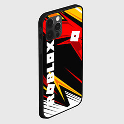 Чехол для iPhone 12 Pro Роблокс - спортивная абстрация, цвет: 3D-черный — фото 2