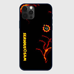 Чехол для iPhone 12 Pro Serious Sam game storm, цвет: 3D-черный