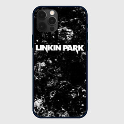 Чехол iPhone 12 Pro Linkin Park black ice