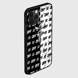 Чехол для iPhone 12 Pro Fullmetal Alchemis pattern off, цвет: 3D-черный — фото 2