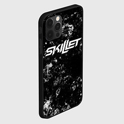 Чехол для iPhone 12 Pro Skillet black ice, цвет: 3D-черный — фото 2