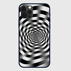 Чехол iPhone 12 Pro Оптическая иллюзия спиральное заклинание