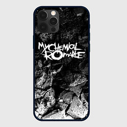 Чехол для iPhone 12 Pro My Chemical Romance black graphite, цвет: 3D-черный