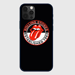 Чехол iPhone 12 Pro Rolling Stones Established 1962 group