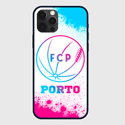 Чехол iPhone 12 Pro Porto neon gradient style