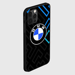 Чехол для iPhone 12 Pro Bmw абстракция, цвет: 3D-черный — фото 2