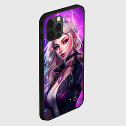 Чехол для iPhone 12 Pro League of Legends Kaisa Kda style, цвет: 3D-черный — фото 2