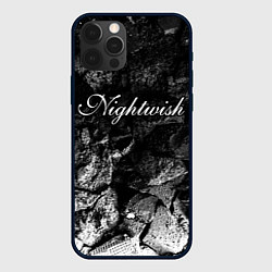 Чехол для iPhone 12 Pro Nightwish black graphite, цвет: 3D-черный