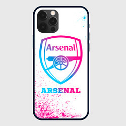 Чехол iPhone 12 Pro Arsenal neon gradient style