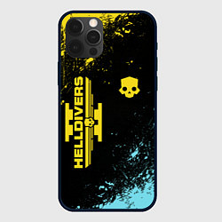 Чехол для iPhone 12 Pro Helldivers 2: Skull Logo, цвет: 3D-черный