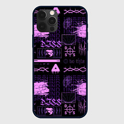 Чехол iPhone 12 Pro Underground pattern color