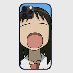 Чехол iPhone 12 Pro Azumanga Daioh Аюму Касуга зевает