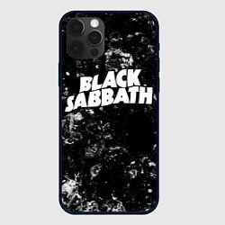 Чехол для iPhone 12 Pro Black Sabbath black ice, цвет: 3D-черный