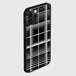 Чехол для iPhone 12 Pro Кубический каркас, цвет: 3D-черный — фото 2