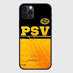 Чехол для iPhone 12 Pro PSV - gold gradient посередине, цвет: 3D-черный