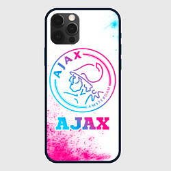 Чехол iPhone 12 Pro Ajax neon gradient style