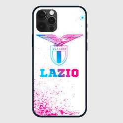 Чехол для iPhone 12 Pro Lazio neon gradient style, цвет: 3D-черный