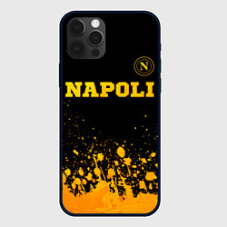 Чехол iPhone 12 Pro Napoli - gold gradient посередине