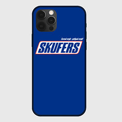 Чехол для iPhone 12 Pro Skufers, цвет: 3D-черный