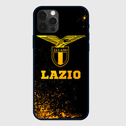 Чехол для iPhone 12 Pro Lazio - gold gradient, цвет: 3D-черный