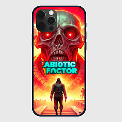 Чехол iPhone 12 Pro Abiotic Factor монстр с черепом