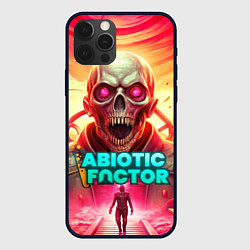 Чехол iPhone 12 Pro Abiotic Factor монстр с черепом