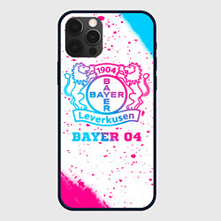 Чехол iPhone 12 Pro Bayer 04 neon gradient style