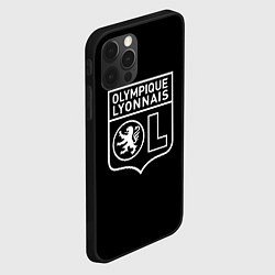 Чехол для iPhone 12 Pro Олимпик фк клуб, цвет: 3D-черный — фото 2