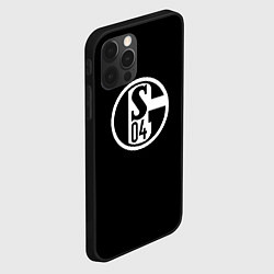 Чехол для iPhone 12 Pro Schalke 04 fc, цвет: 3D-черный — фото 2