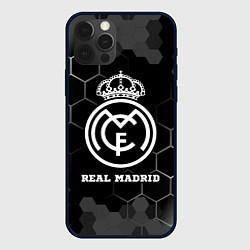 Чехол iPhone 12 Pro Real Madrid sport на темном фоне