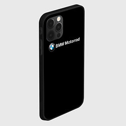 Чехол для iPhone 12 Pro Bmw logo, цвет: 3D-черный — фото 2