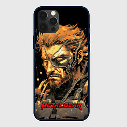 Чехол для iPhone 12 Pro Веном Снейк Metal gear game, цвет: 3D-черный