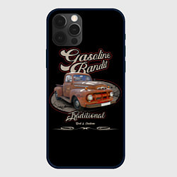 Чехол для iPhone 12 Pro Хот-род в стиле rat Gasoline Bandit, цвет: 3D-черный