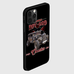 Чехол для iPhone 12 Pro Классический хот-род в rat стиле, цвет: 3D-черный — фото 2