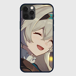 Чехол для iPhone 12 Pro Honkai Star Rail Firefly smile, цвет: 3D-черный