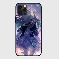 Чехол для iPhone 12 Pro Honkai Star Rail Firefly smile, цвет: 3D-черный