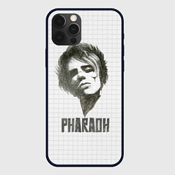 Чехол для iPhone 12 Pro Портрет Pharaoh, цвет: 3D-черный