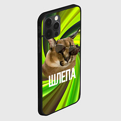 Чехол для iPhone 12 Pro Шлепа в очках, цвет: 3D-черный — фото 2